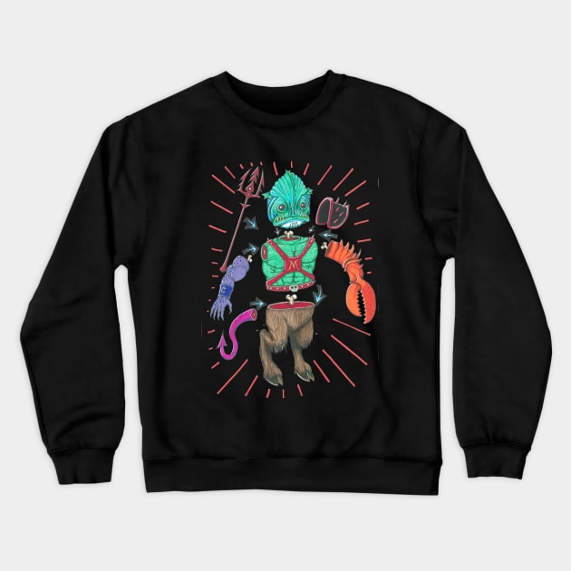 Build A Baddie Crewneck Sweatshirt by Brownlazer